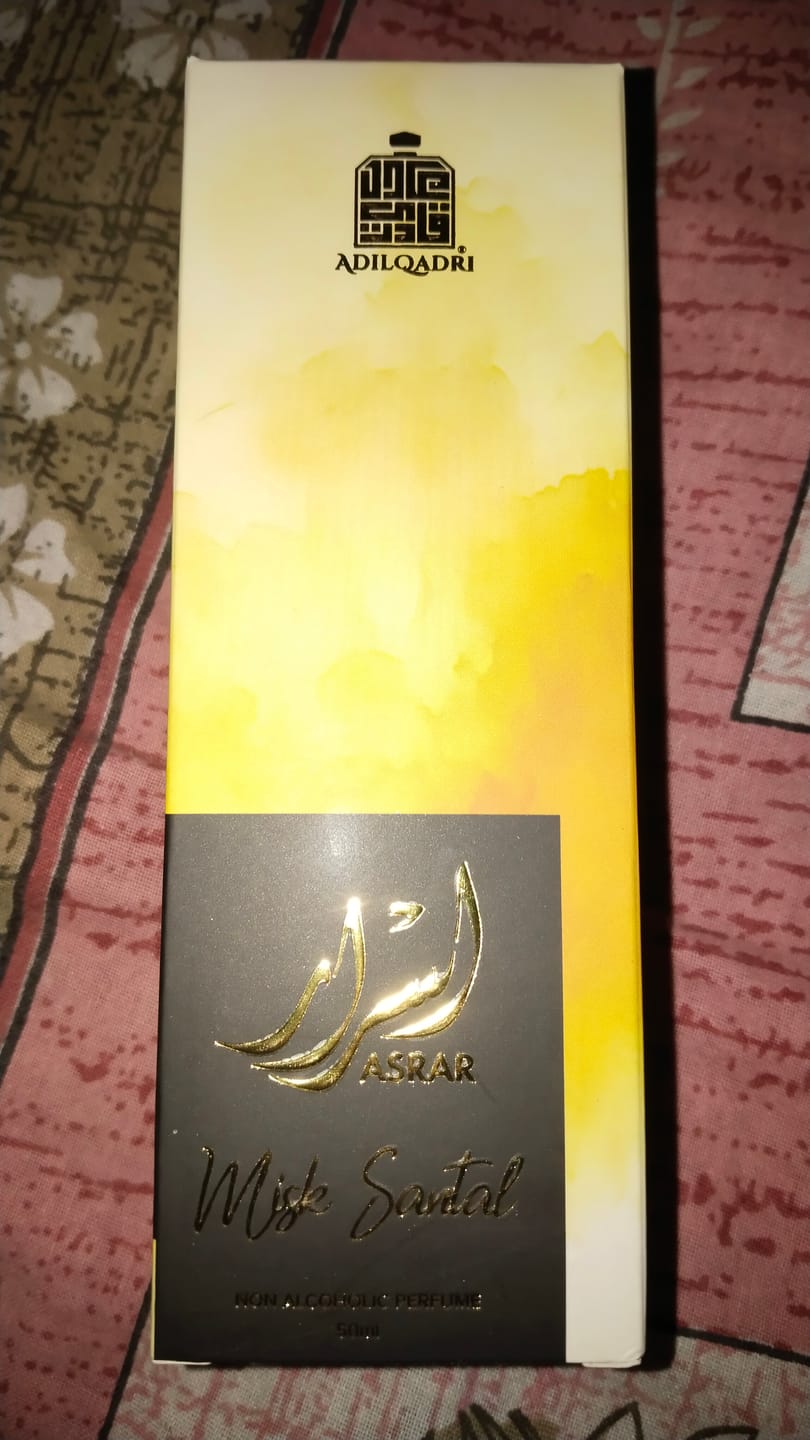 Customer photo review of Asrar Misk Santal Non Alcoholic Perfume Spray 50ml