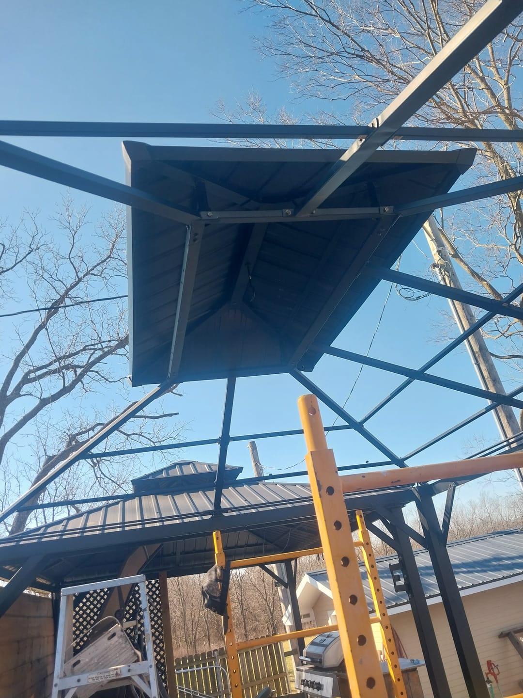 Customer photo review of Replacement Parts - 10' x 12' Duncan Hardtop Gazebo