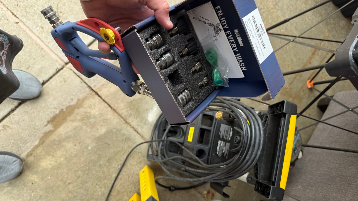 Customer photo review of Stainless Quick Connect Kit