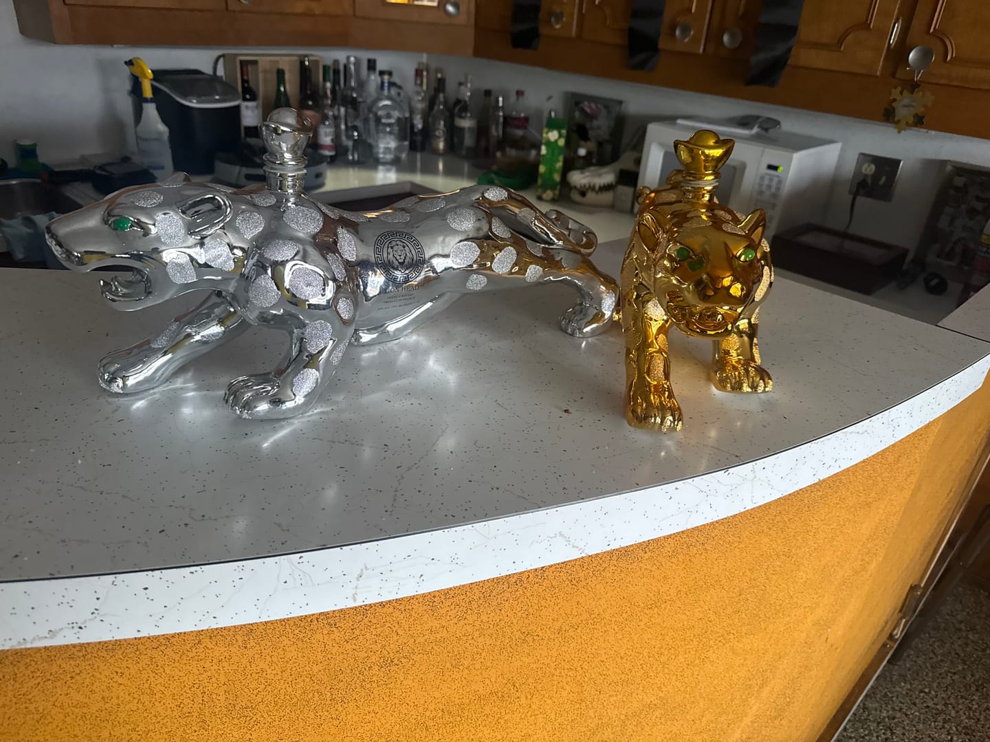 Customer photo review of Jaguar Gold Tequila Anejo 1.75L