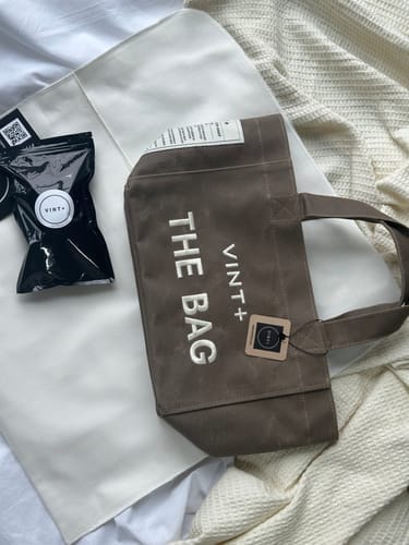 Customer photo review of FERMUARLI MUMLU KANVAS TOTE ÇANTA - KÜÇÜK - KAHVE
