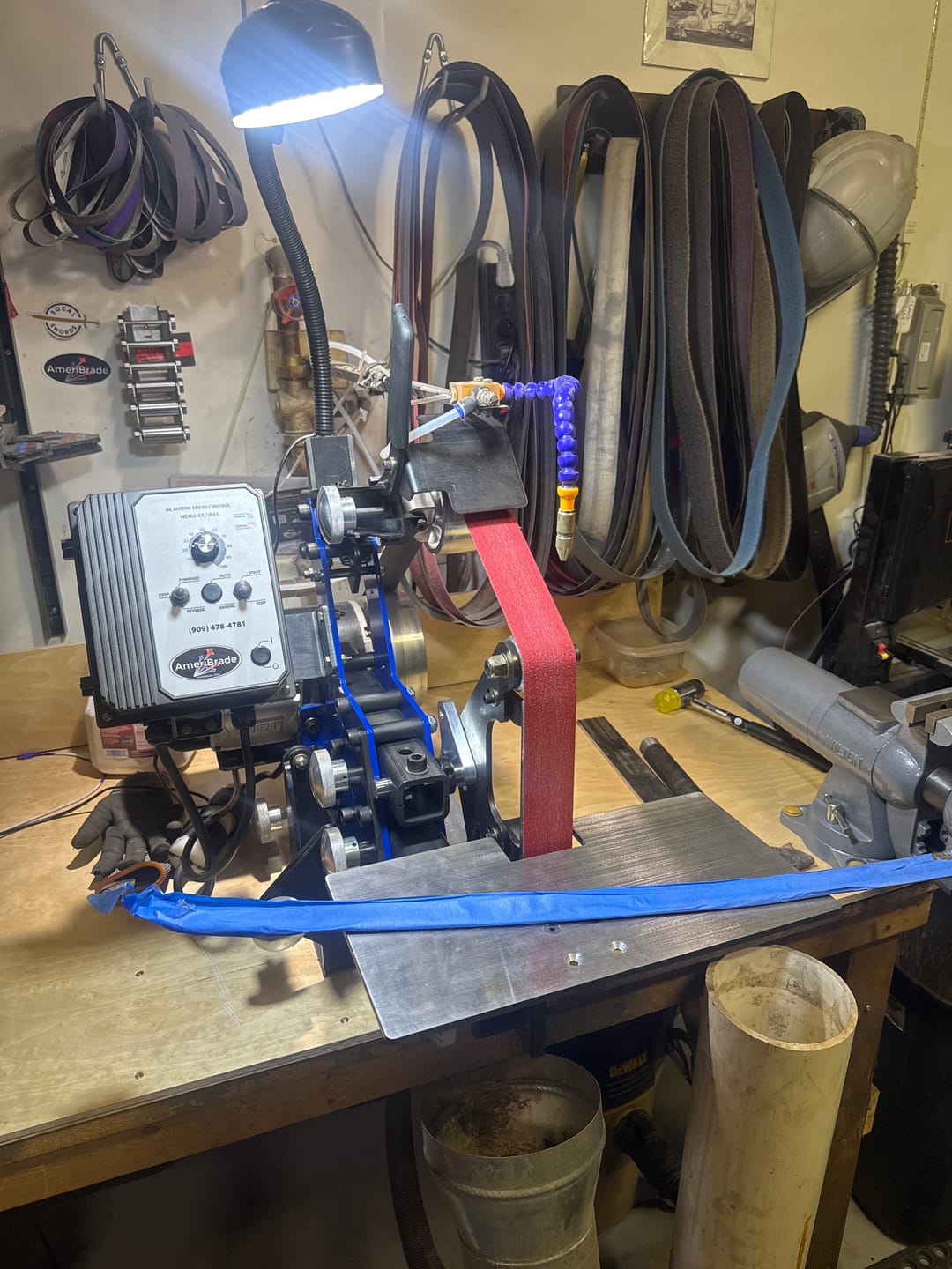 Customer photo review of 2" x 72" Shredder Belt Starter Kit