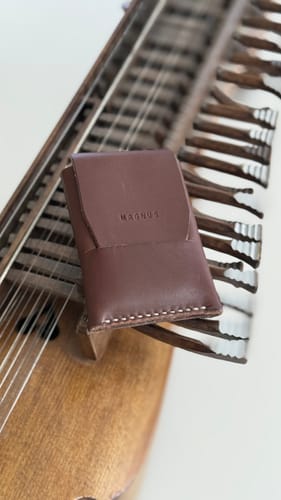 Customer photo review of Slimmad plånbok i äkta läder