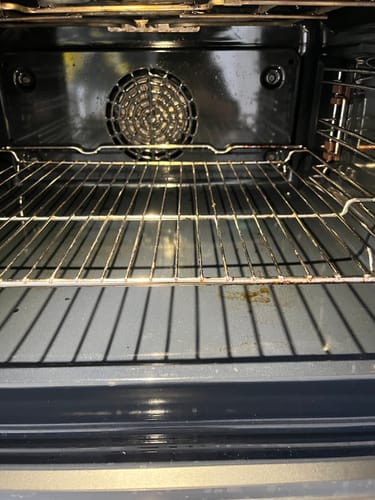Customer photo review of Clean Ya Oven