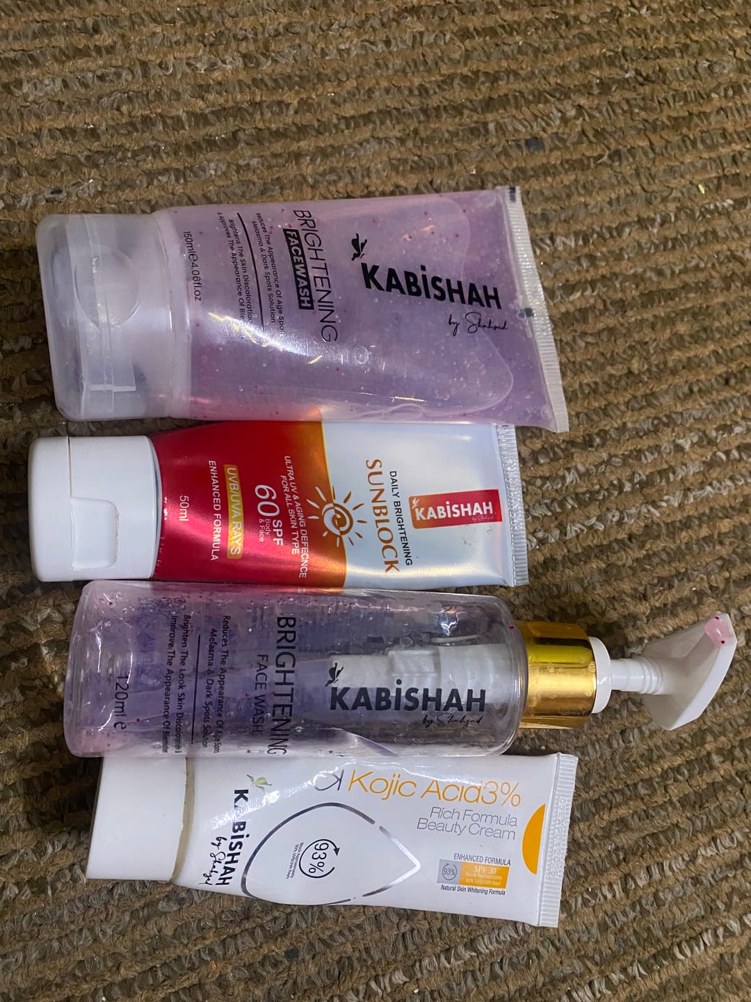 Customer photo review of Kojic Acid Hyper Pigmentation Bundle