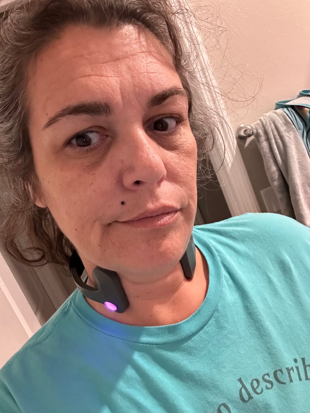 Customer photo review of Pulsetto vagus nerve stimulation device.