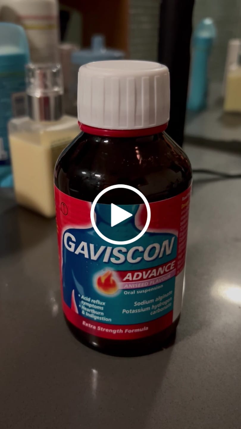 Customer video review of Gaviscon Advance Aniseed Flavour Oral Suspension, 250ml Twin Pack
