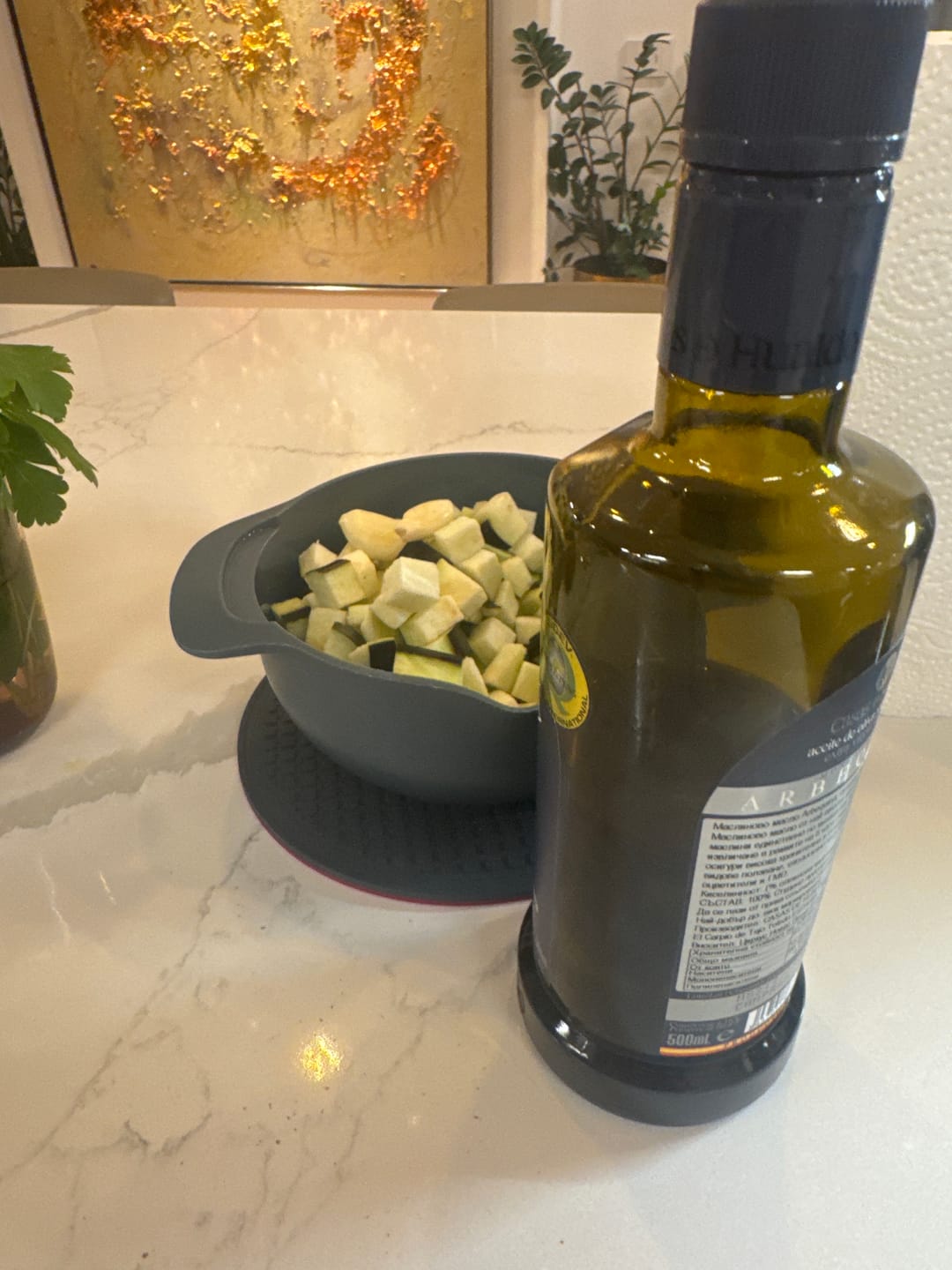 Customer photo review of Маслиново масло ARBEQUINA