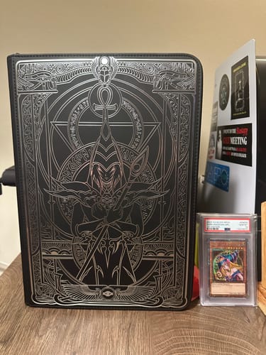 Customer photo review of The Darkest Magician 9-Pocket Trading Card Binder