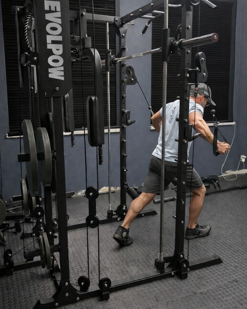 Customer photo review of EVOLPOW M2A Brute All-in-One Smith Machine Home Gym