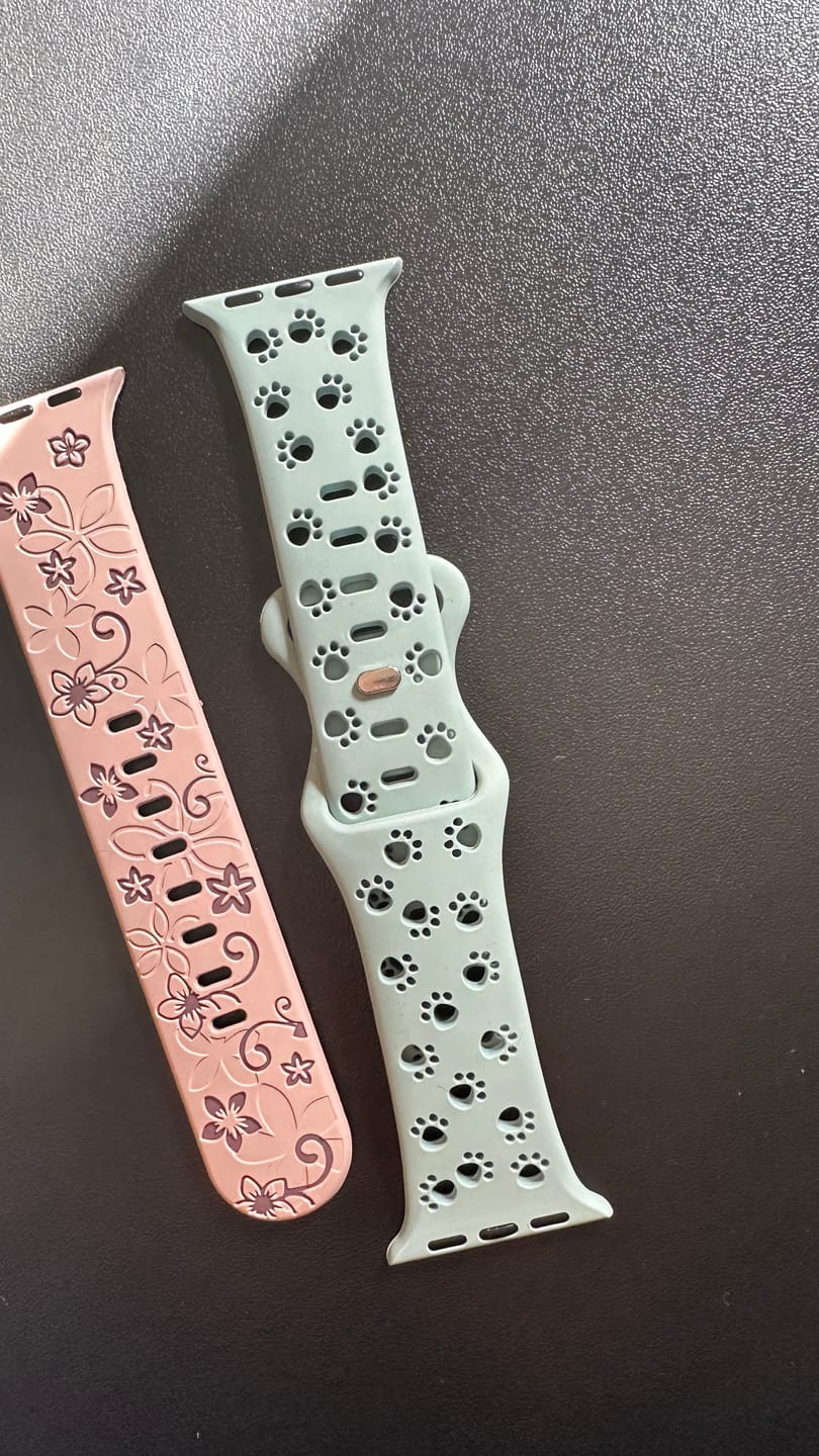 Customer photo review of Apple Watch Silikonband 'Dianne'