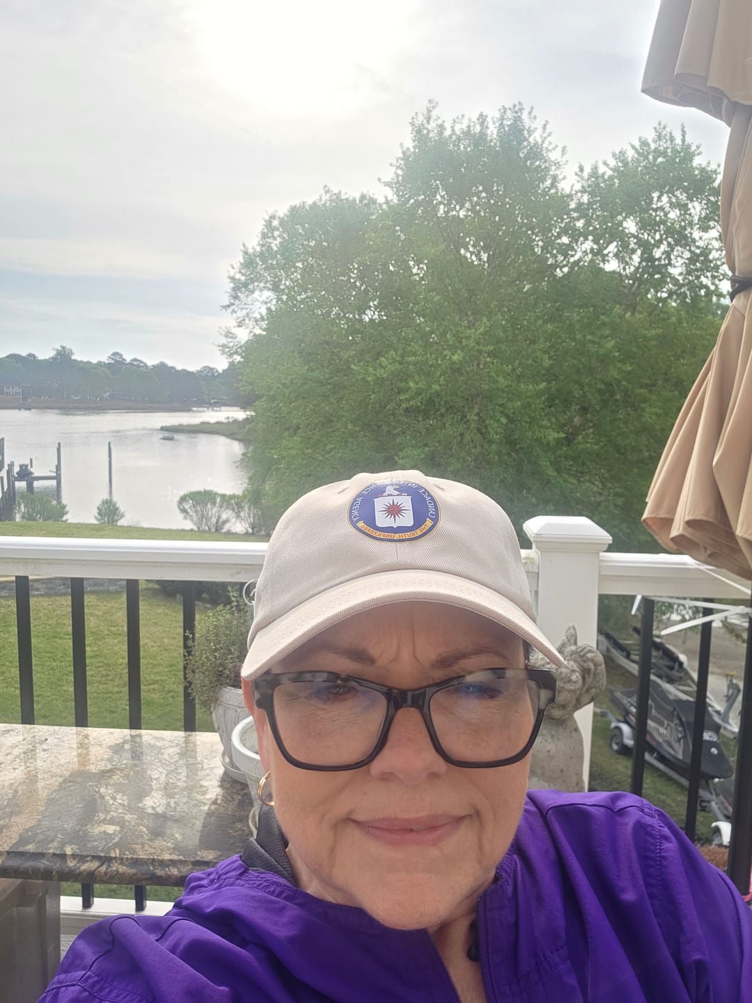 Customer photo review of Candace Intelligence Agency Hat