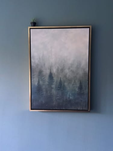 Customer photo review of Forest Edge at Dusk Print