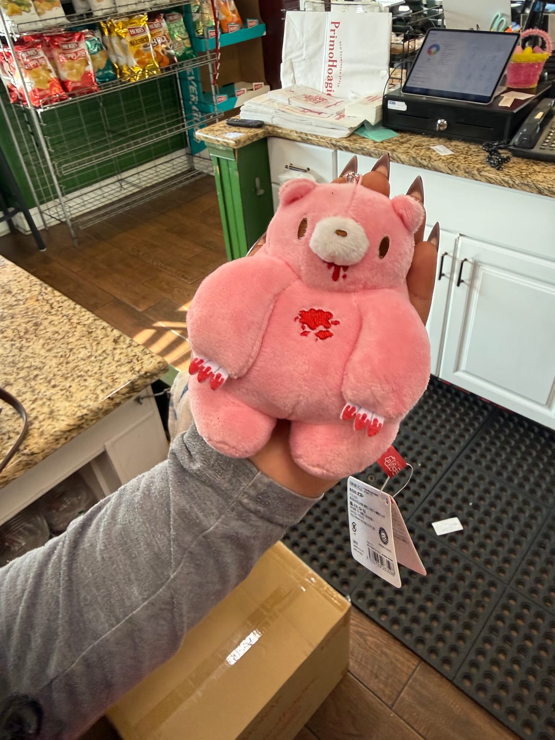 Customer photo review of Mini Chubby Key Chain Gloomy - Selling Out Fast!! [PRE-ORDER]