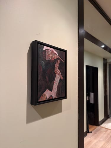 Customer photo review of The Lyricist | Egon Schiele | 1911