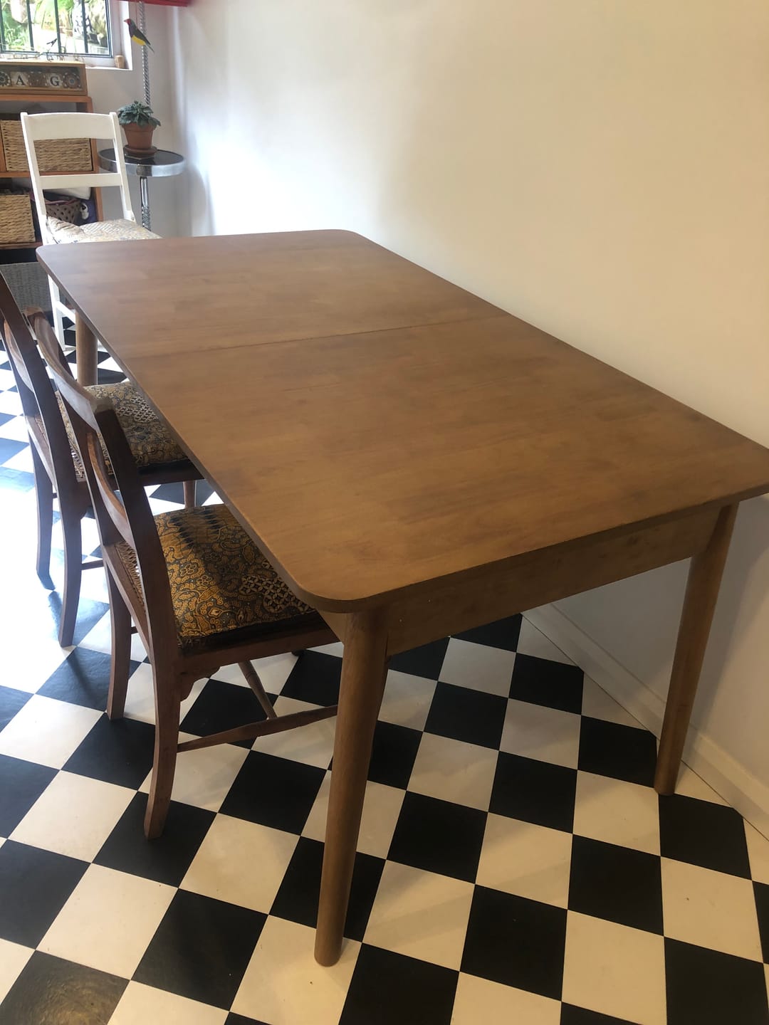 Customer photo review of Dining Table Extendable 1.6-2M