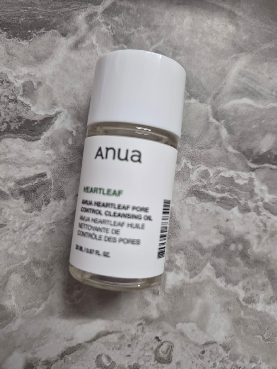 Customer photo review of Hidrofīlā eļļa dziļai poru attīrīšanai Anua Heartleaf Pore Control Cleansing Oil