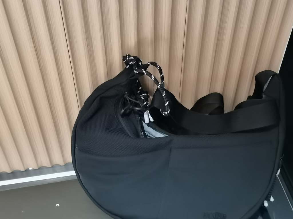 Customer photo review of REIKI Hobo Bag
