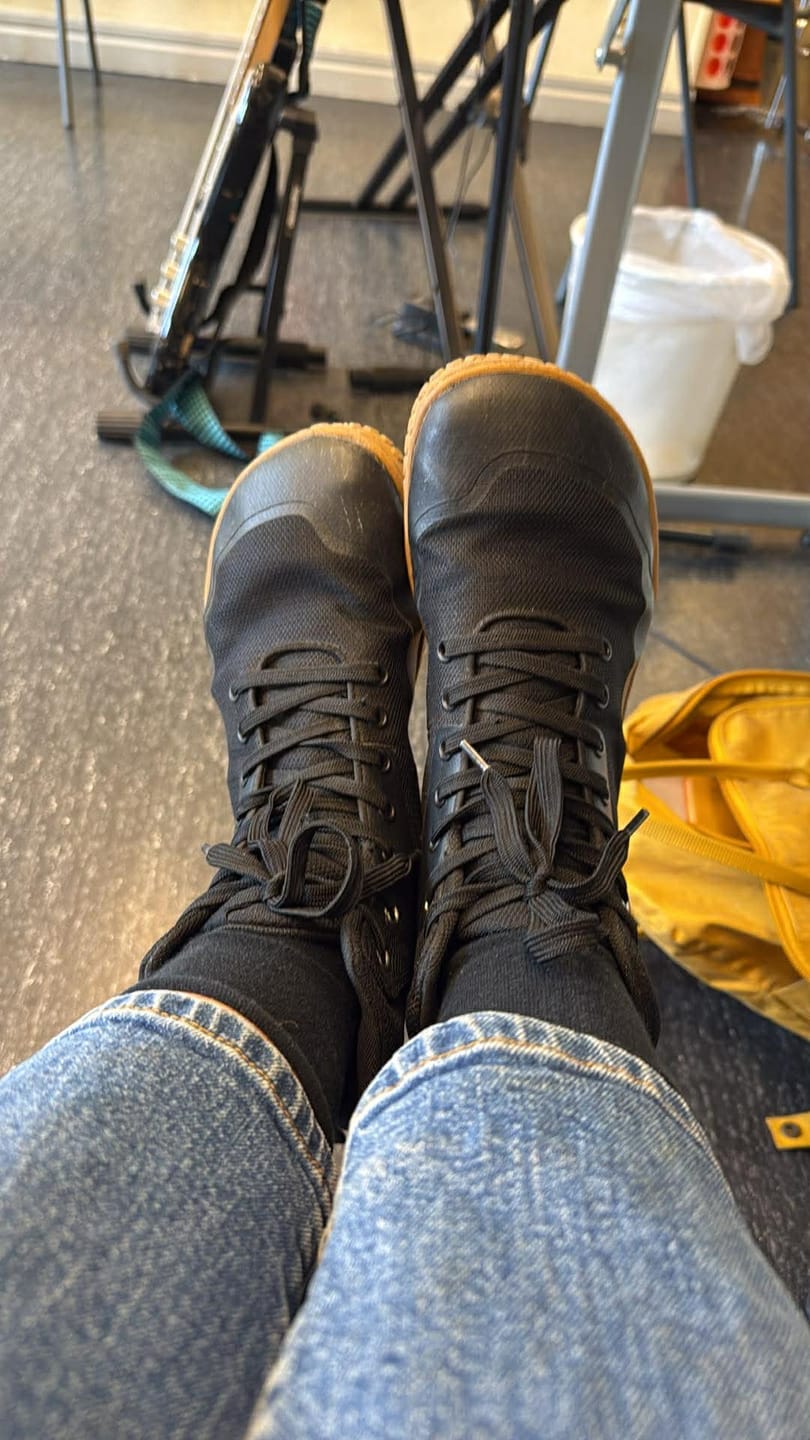 Customer photo review of Vaistoa Tuohi 2 | Barefoot Light Hiking Shoes
