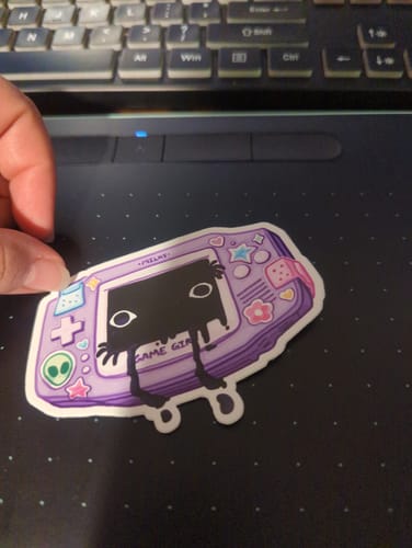 Customer photo review of 1 Sticker