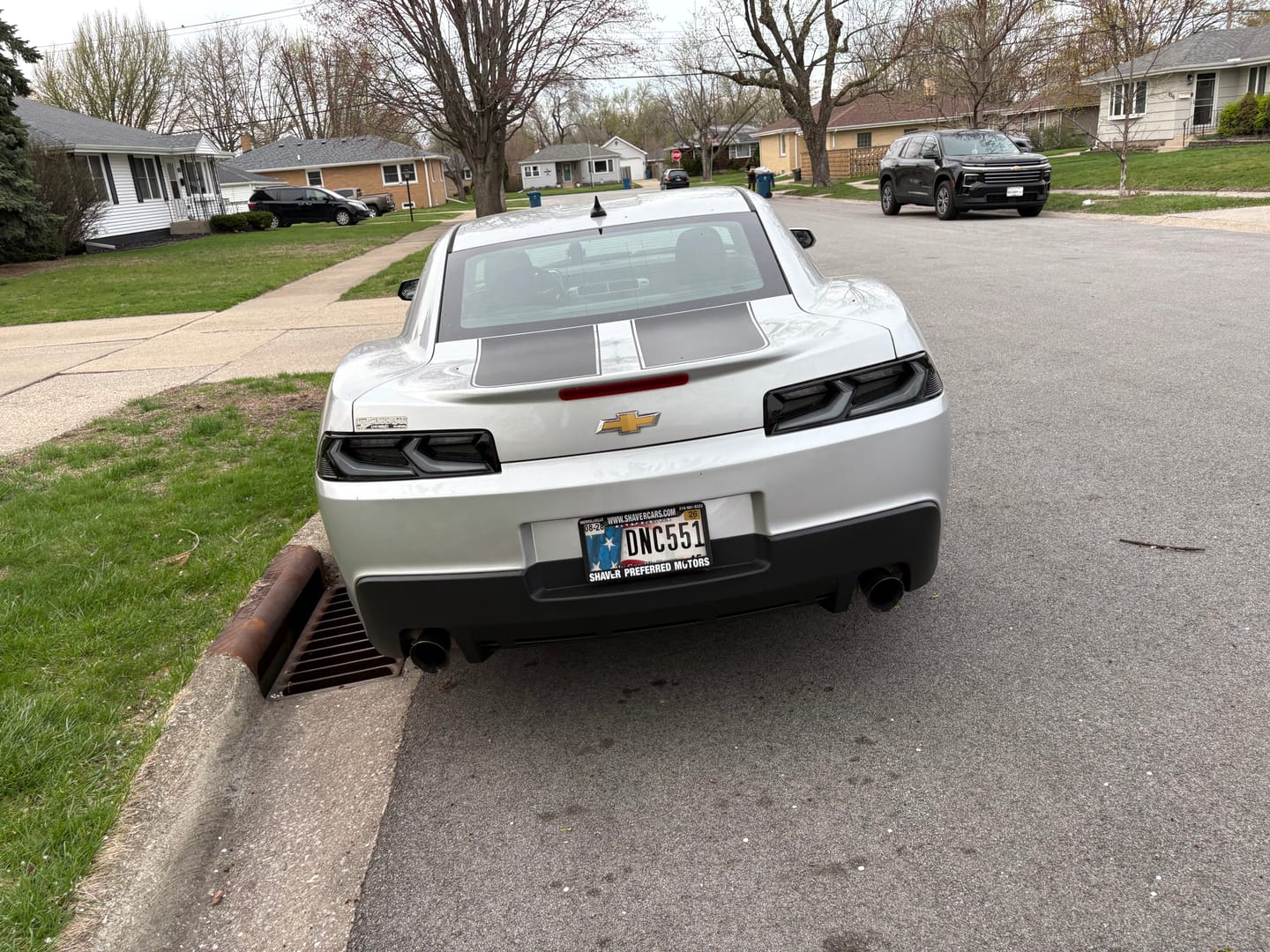 Customer photo review of 2014-2015 Chevy Camaro Umbra LED Taillights – Gloss Black/Smoke Lens