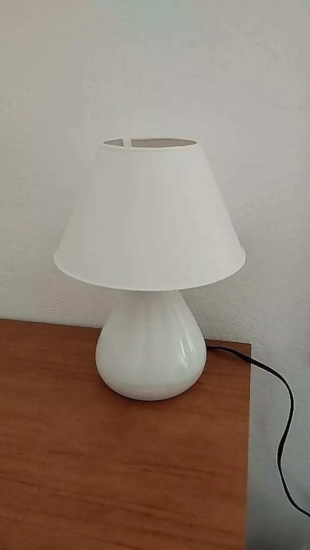 Customer photo review of Abajur de Mesa Gota em Cêramica Para Quarto