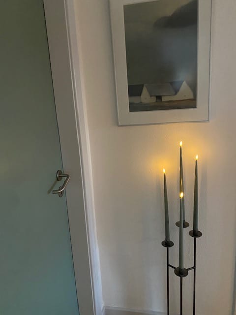 Customer photo review of LED Kertelys med Lak, 2 stk (38 cm) Salvie Grøn