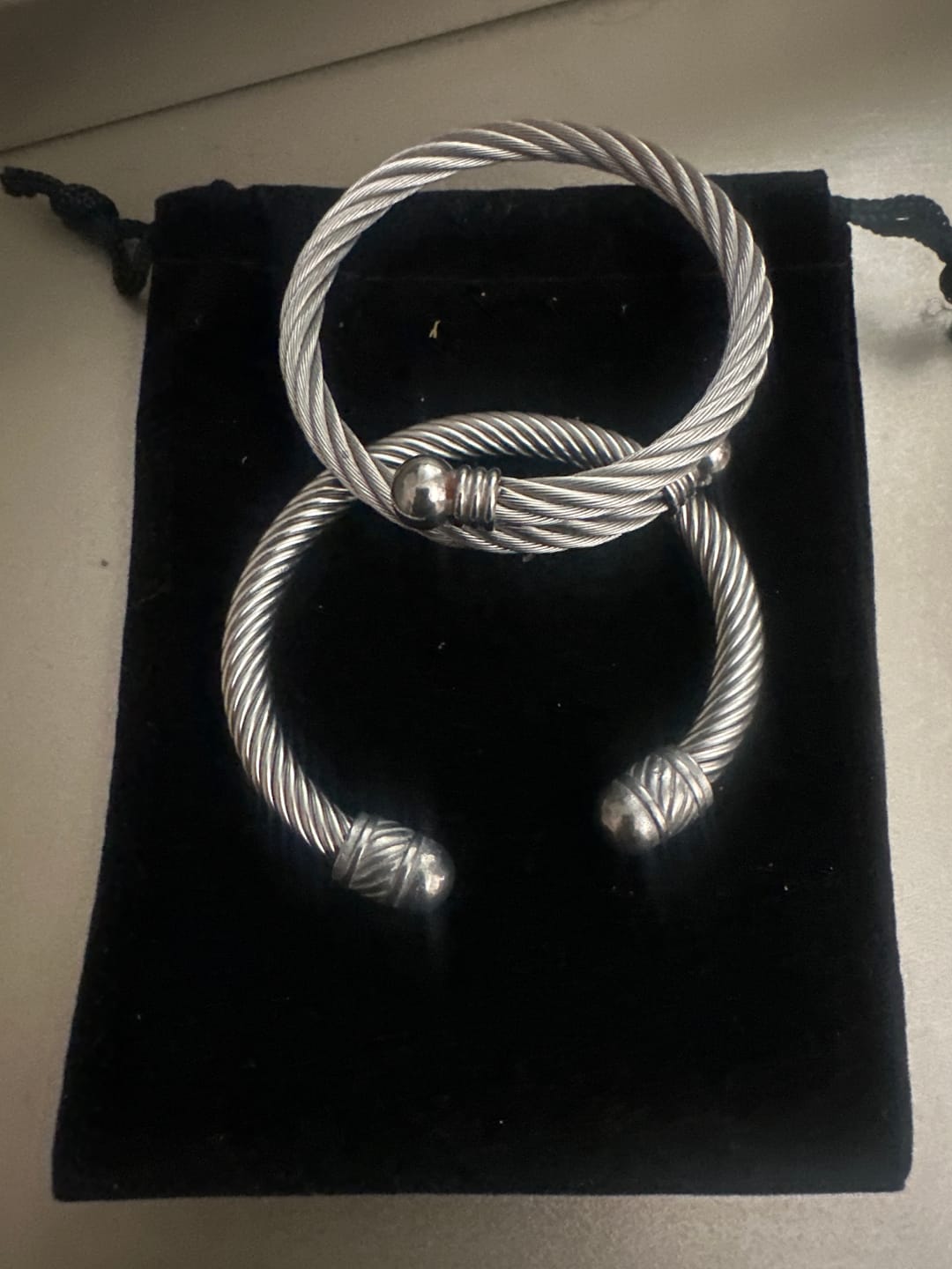 Customer photo review of Ryeleigh Stainless Steel Bracelet