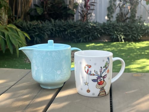 Customer photo review of Hemp Relief Tea