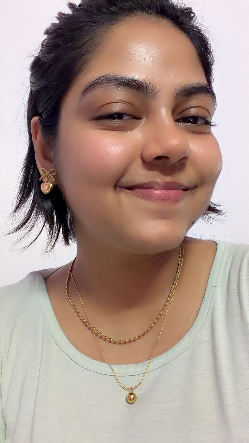 Customer photo review of Two-Layered Bead Necklace