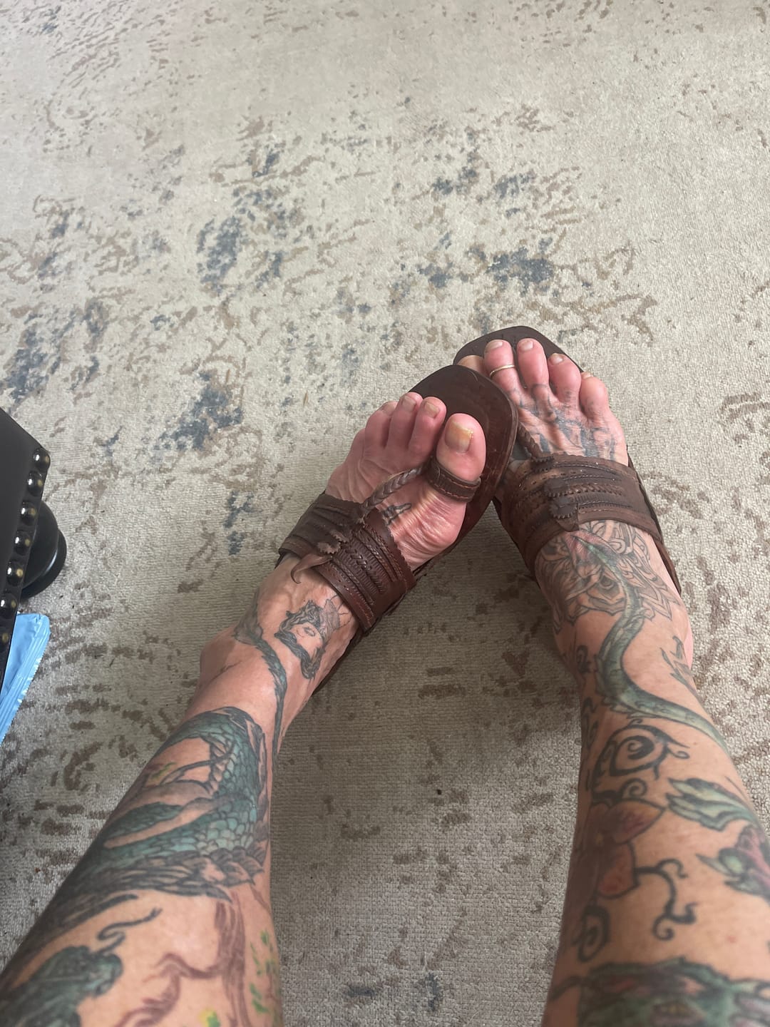 Customer photo review of Water Buffalo Sandals