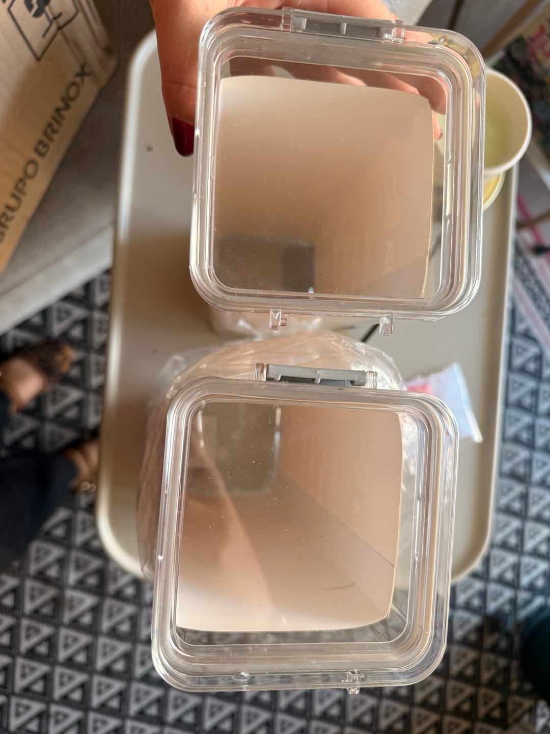 Customer photo review of Contenedores Herméticos Lock Transparente Pack Mix 11 Piezas Coza®