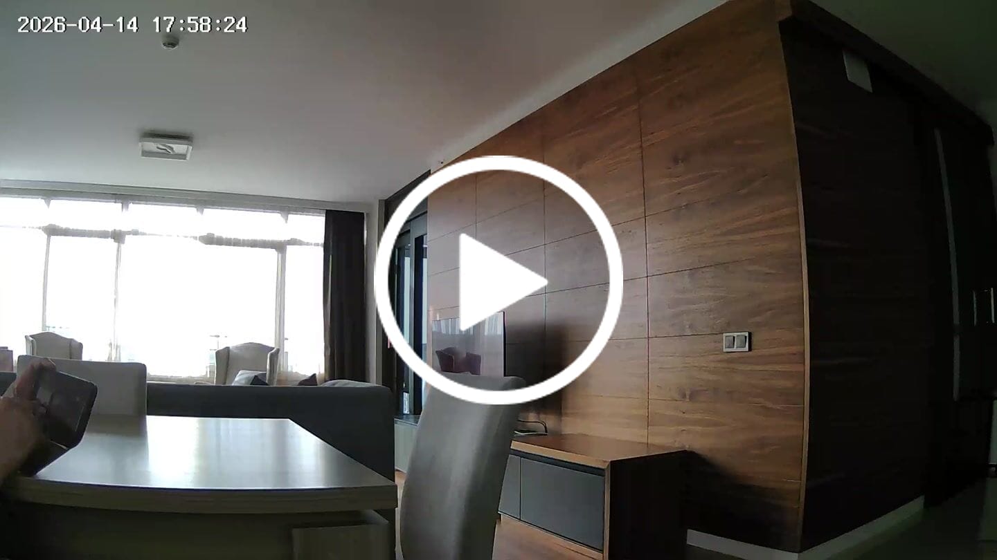 Customer video review of Ev Kamerası | 2K 3MP, WiFi, Mobil Kontrol, Sesli, 360° Ptz, Hareket Takip, İç Mekan Kamera (X7205)