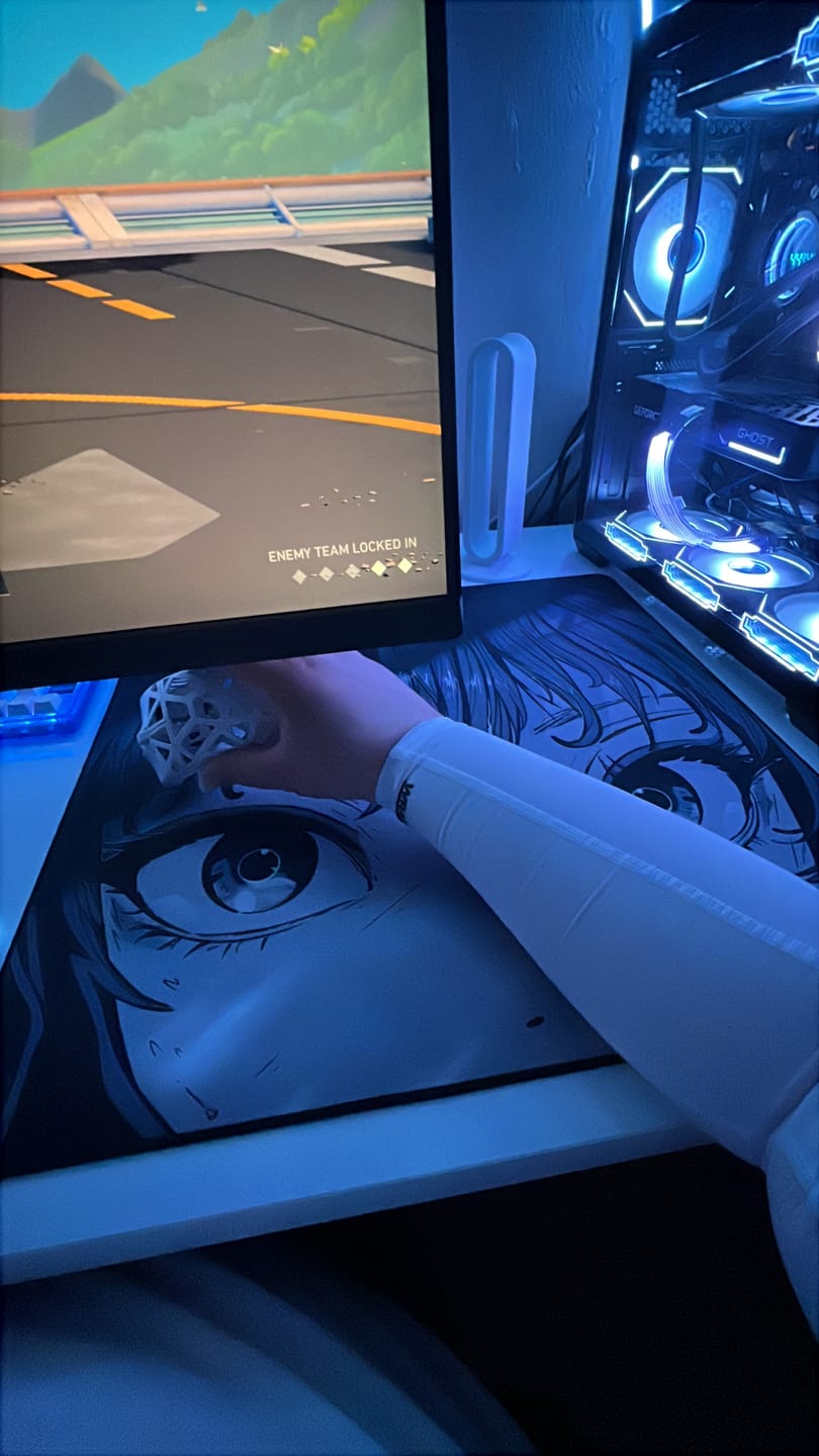 Customer photo review of Wraith Esports Arm Sleeve