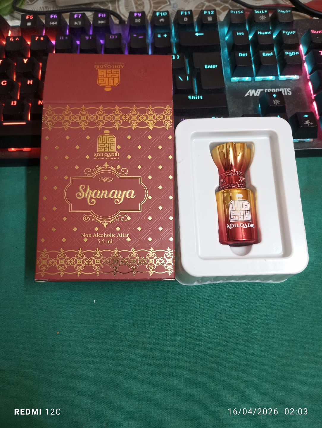 Customer photo review of Shanaya Luxury Attar Perfume
