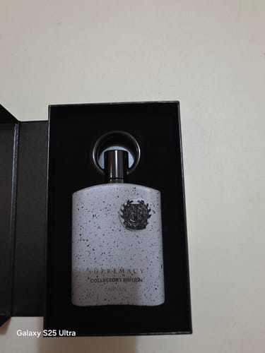 Reseña con foto de un cliente sobre Perfume Afnan Supremacy Collector´s Edition 100ml EDP