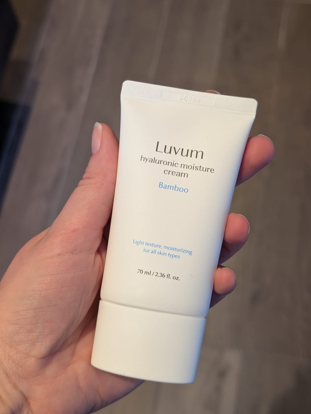 Customer photo review of Luvum Bamboo Hyaluronic Moisture Fuktighetskrem (70ml)