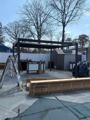 Customer photo review of FlexPatio POWER+ PRO Gen 2 Motorized Pergola
