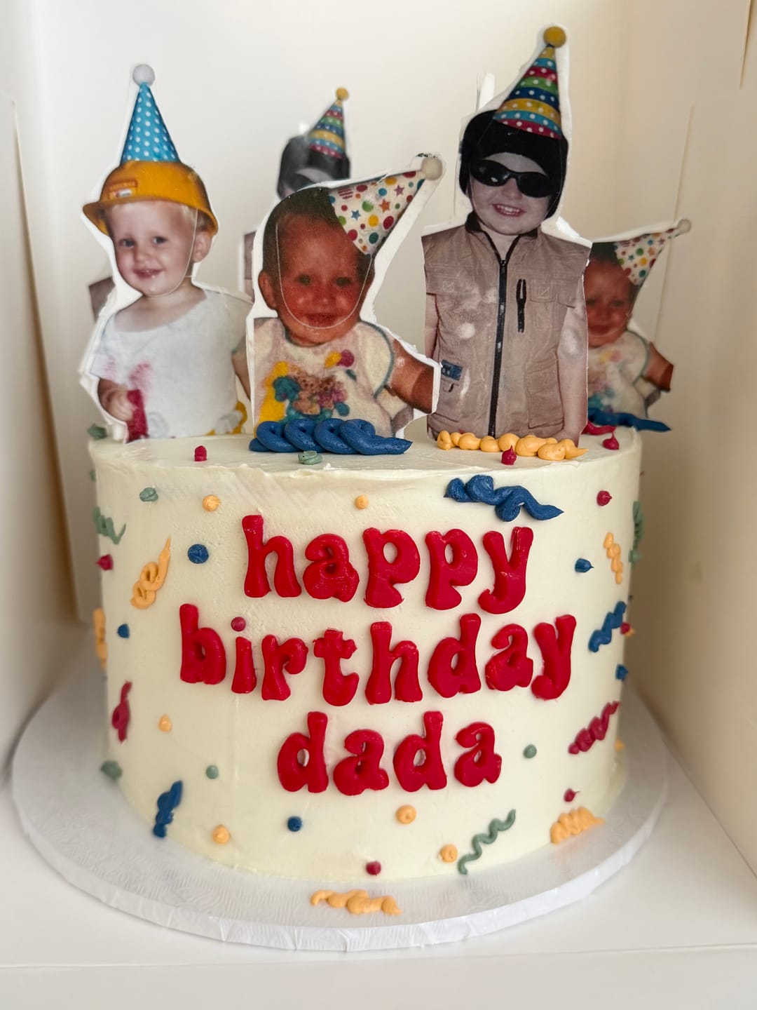 Customer photo review of Vintage Cake