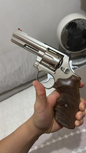 Customer photo review of ARES S&W 686 4 inch CO2 Revolver (Silver)