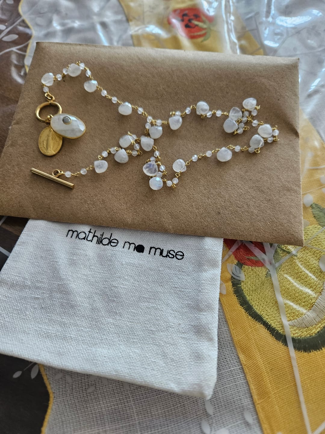 Customer photo review of Collier Jardin d'Hiver