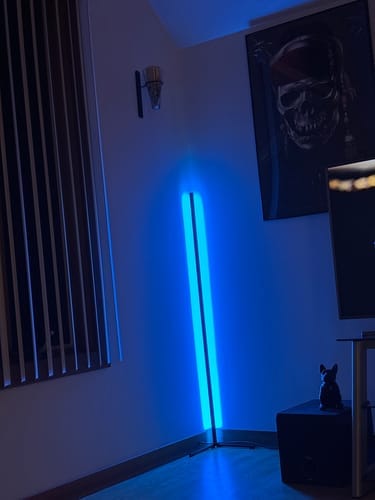 Customer photo review of LITE TOWER - MODERN STYLED LED CORNER LAMP