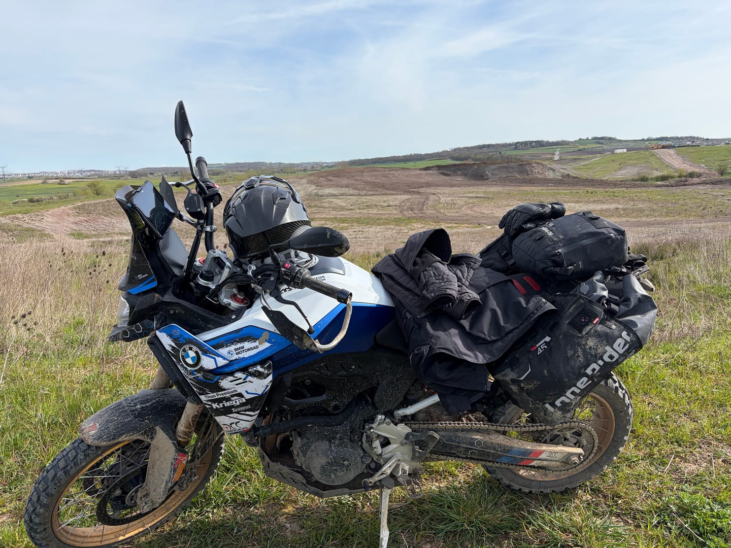 Customer photo review of ADVBags 45 – Rackless Saddle Bags