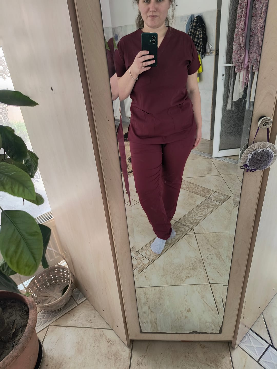 Customer photo review of Costum Medical Elastan Bordo, Unisex - Model Classic Flex