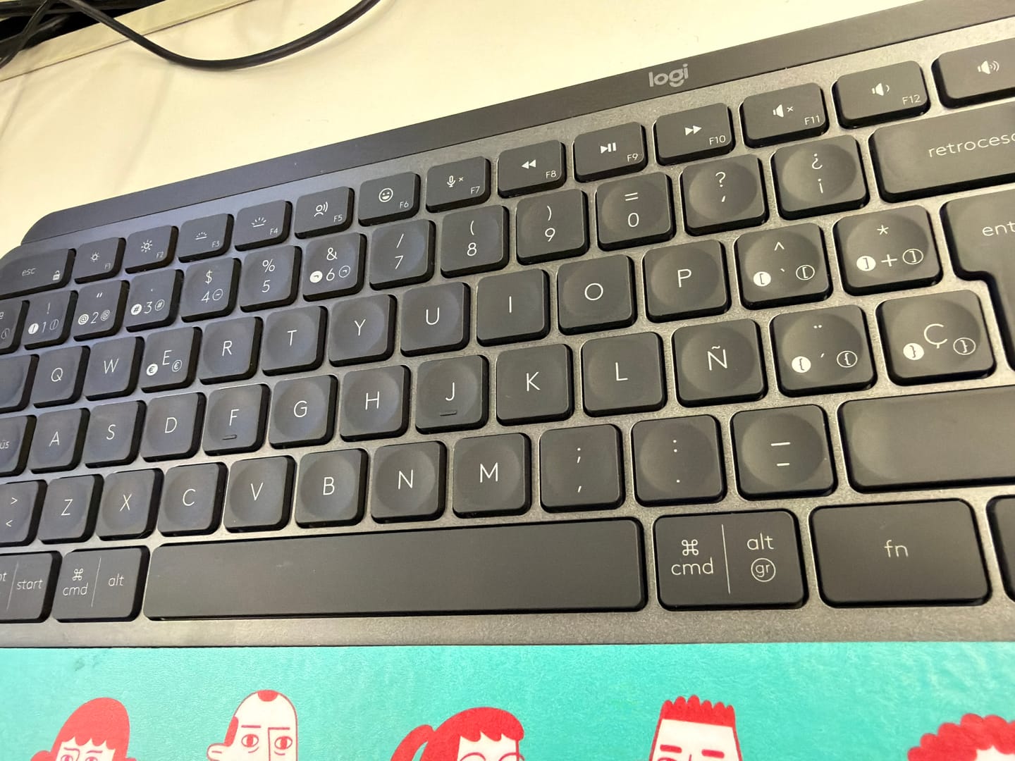 Customer photo review of Teclado Logitech Mx Keys S Español