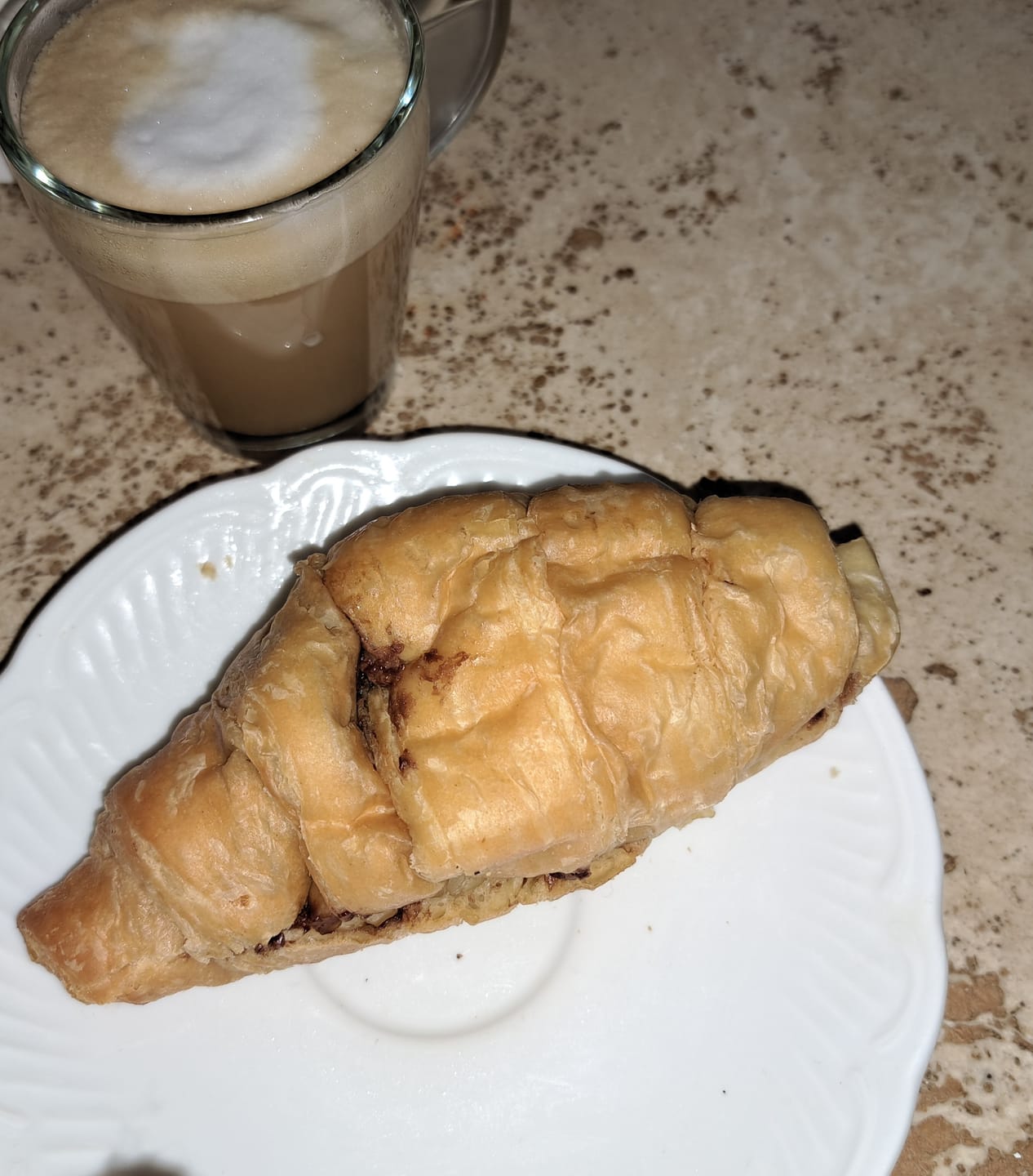 Customer photo review of 15 Cornetti proteici ripieni di crema alla nocciola