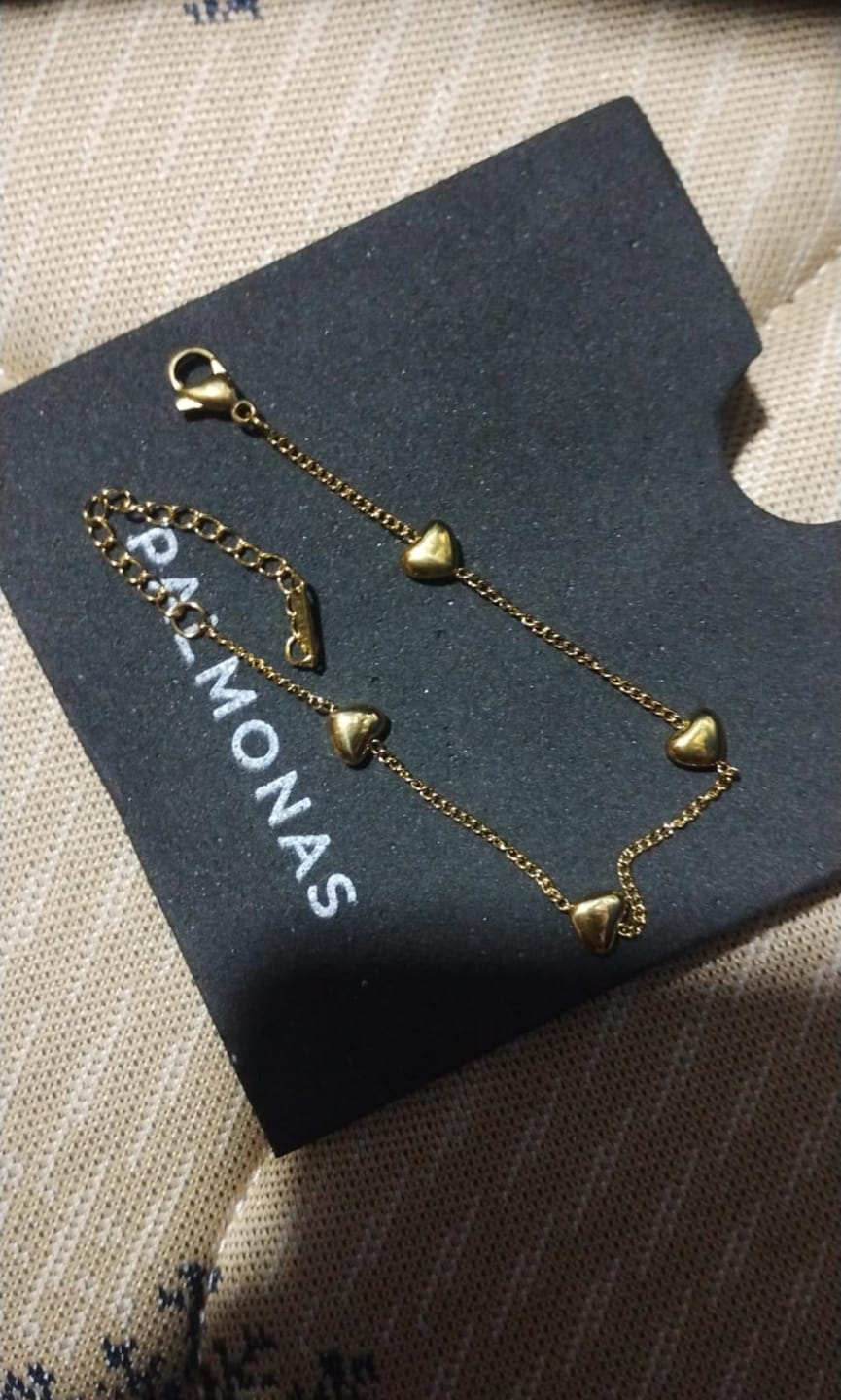 Customer photo review of Lunar Heart Bracelet