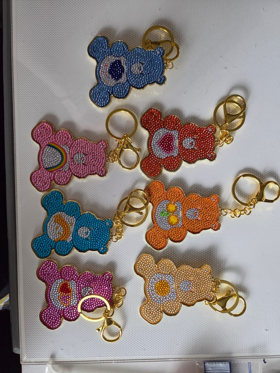 Customer photo review of Care Bears Crystal Art Keyring - Blind Bag