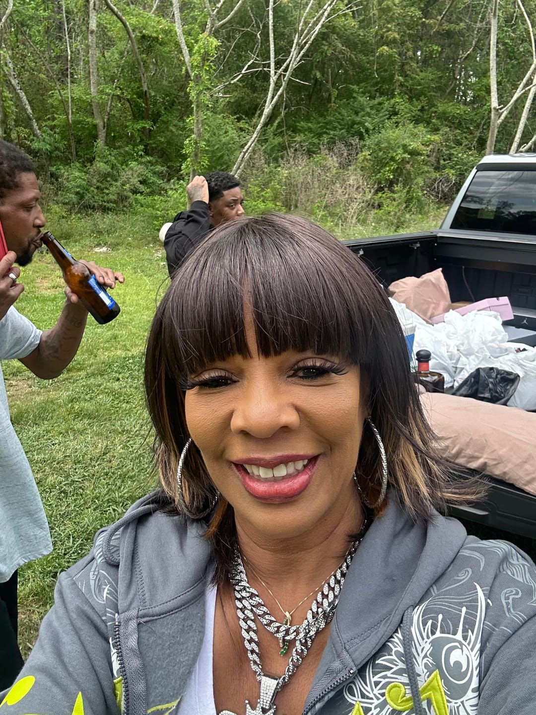 Customer photo review of Bobbi Boss Full Wig - M1071 JENSEN