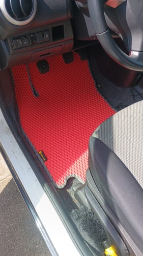 Customer photo review of Auto Fußmatten nach Maß - Komplettset